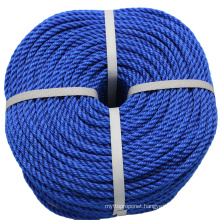 Wholesale price 3 Strands PE nylon Rope Fishing net twine